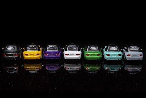 1:64 MJ Miniature Mazda mx5 Q miata na Resin Car Models Collection Hobby Gifts - Picture 8 of 17