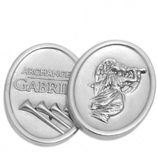 ARCHANGEL GABRIEL TINY TOKEN - Carry At All Times For Protection Peace Love