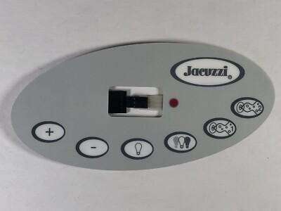 SUNDANCE JACUZZI SPA LED KEYPAD SWITCH OVERLAY for J-300 TOPSIDE CONTROL 08-12