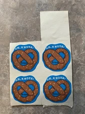 Vintage 80's Scratch 'N Sniff Sticker Oh Knots! By Trend (4)