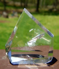 Polished Lemurian Quartz Free Form Crystal