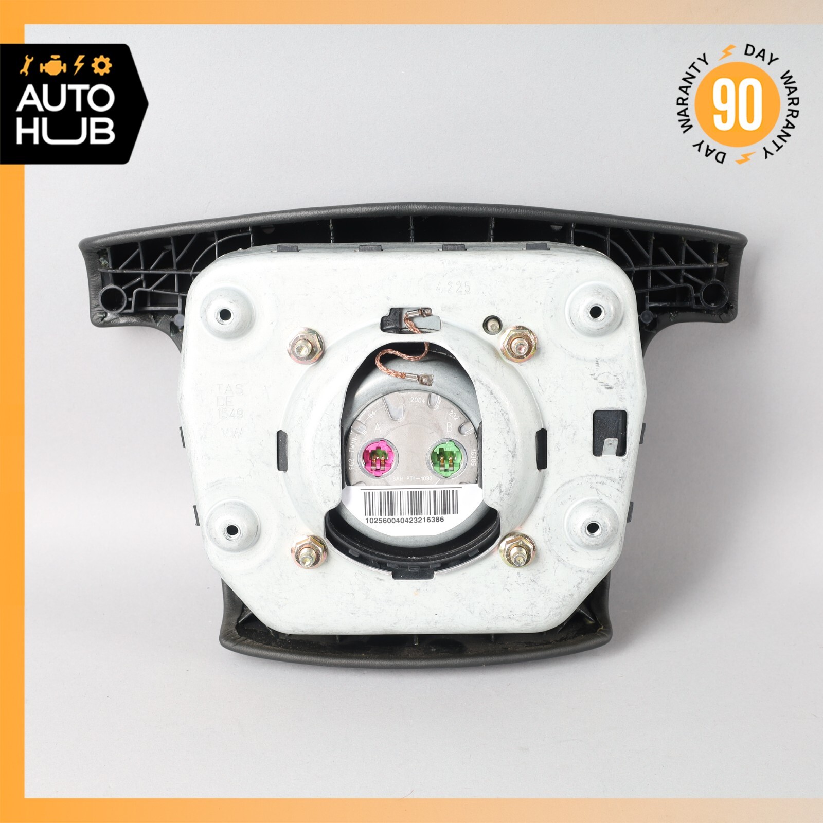03-13 Bentley Continental GT Flying Spur Driver Steering Wheel Airbag Black OEM