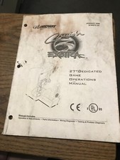 Midway CRUIS’N EXOTICA Arcade Video Game Manual- good used original image