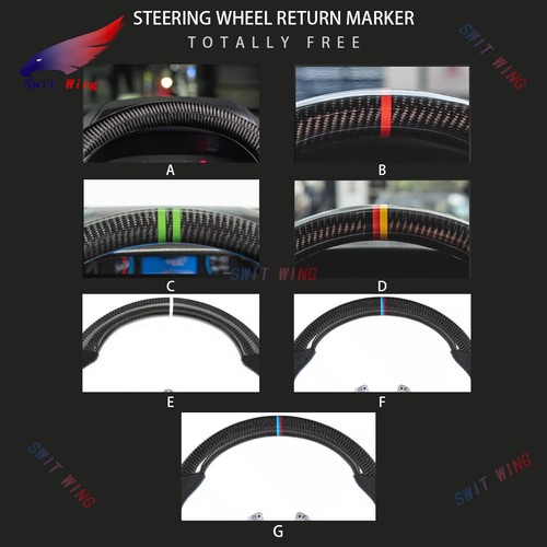 CARBON FIBER STEERING WHEEL FOR LEXUS ISF IS200/250/ 300/350/200T/500 2013-19 - Picture 8 of 10