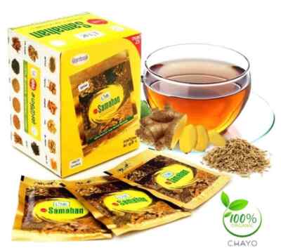 Samahan Ayurvedic Herbal Tea Natural Remedy for Cold & Cough 30pc Free shipping
