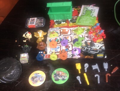 The Grossery Gang ,The Trash Pack , and Smashers Figure Lot