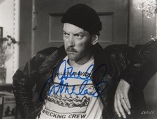 Donald Sutherland "Steelyard Blues" autograph signed 17x22 cm picture B/W