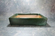 Genuine Japanese Bonsai pot  "Yoshimura Syuho" from Tokoname.