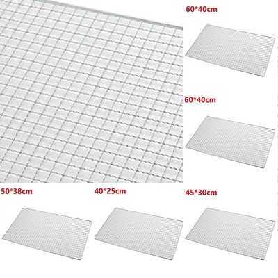 Robuster und vielseitiger Edelstahl BBQ Grillrost für Outdoor Kochen