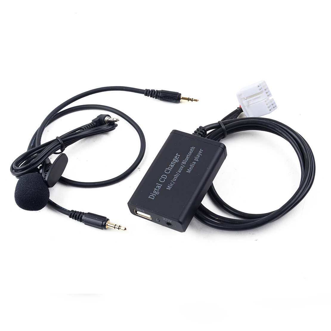 Bluetooth Music Hands-Free Car Kit AUX Adapter For Honda Fit Jazz