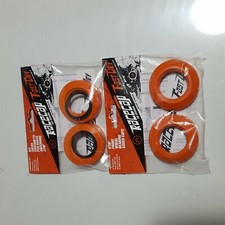 Kit Protezione Cuscinetti Ruote Ktm exc f 250 350 450 500 530 Arancio Racecap