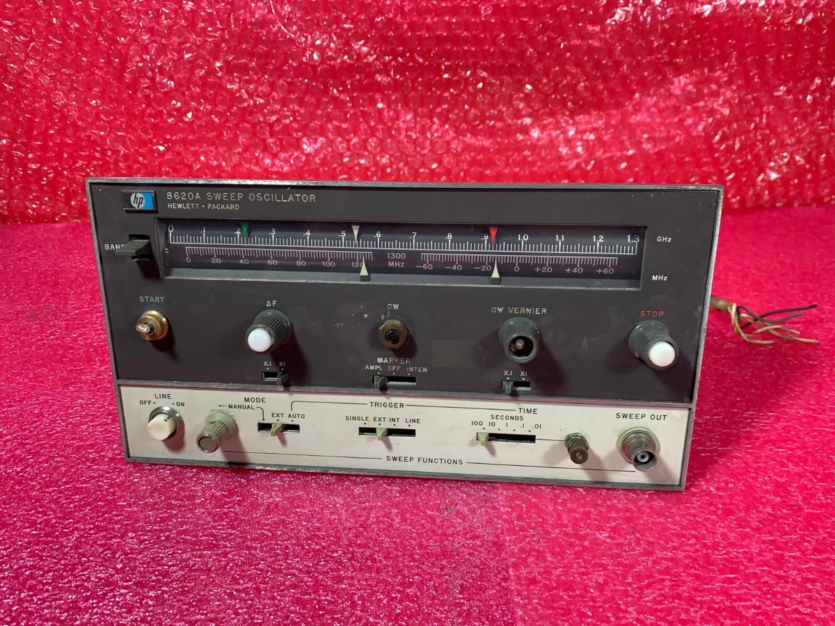 HP 8620A Sweep Oscillator RF Panel + Board 08620-60005 A-1028-4 | eBay