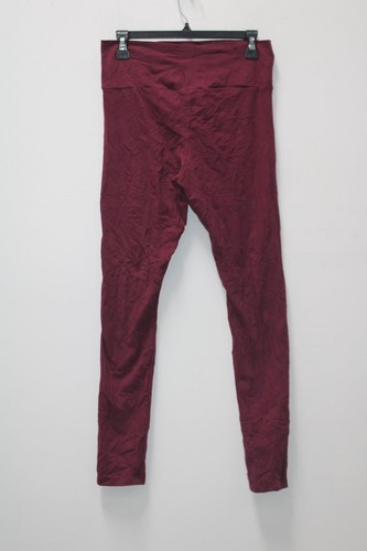 Forever 21 Women's Leggings Red L Pre-Owned - Picture 2 of 2