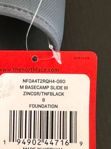 BNWOB The North Face Base Camp Slide III Sandals Men - Picture 2 of 13