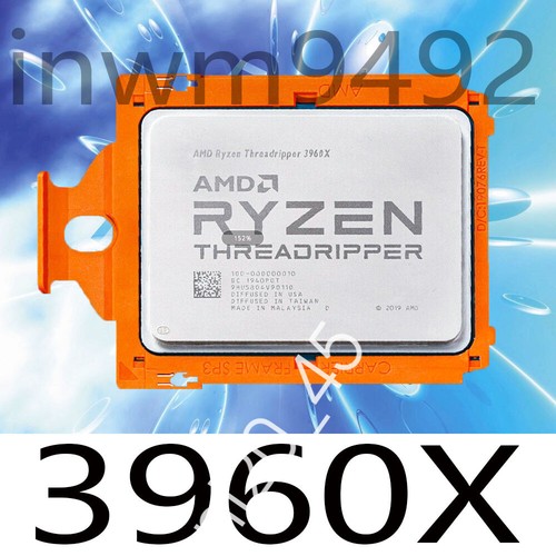AMD Ryzen Threadripper 3960X 3.80GHz 24-Core 48-Threads 280W sTRX4 CPU Processor - 第 1/1 張圖片