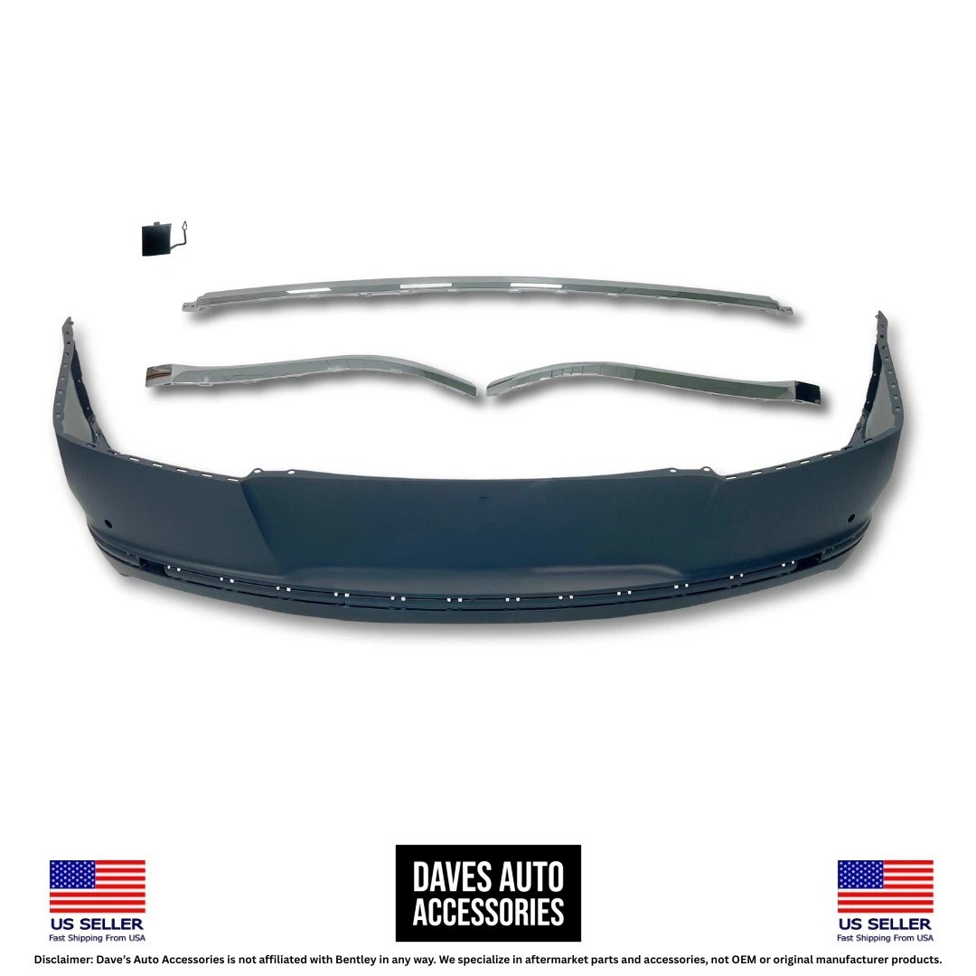 2016–2018 Bentley GTC Rear Bumper Diffuser Replacement Kit