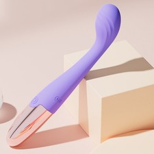 Women Mini Powerful Bullet Shape 10 Speed Vibrating Neck Body Massage Personal