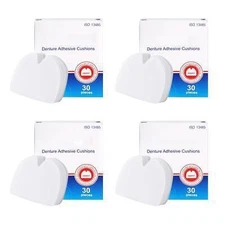 120 Zinc-Free Denture Pads - Secure Hold Comfortable Chew Long-lasting Food