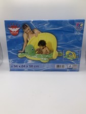 Wehncke Planschbecken / Babypool mit Sonnendach, Design Schildkröte. NEU & OVP
