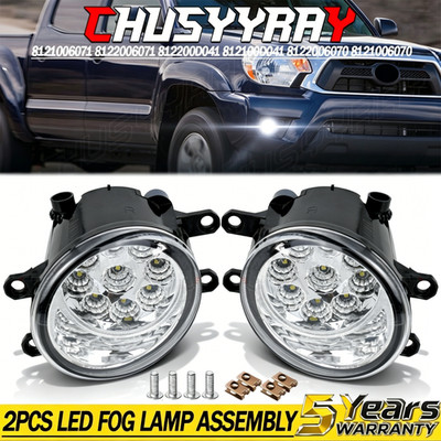 For Scion xA xB iQ New 6000K LED PAIR Front Bumper Fog Lights Driving Lamps