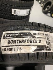 4 New 195 65 15 Firestone Winterforce 2 Snow Tires