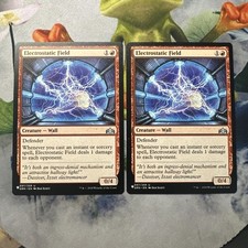 2x Electrostatic Field- Mystery Booster 2- NM- MTG Magic The Gathering Cards
