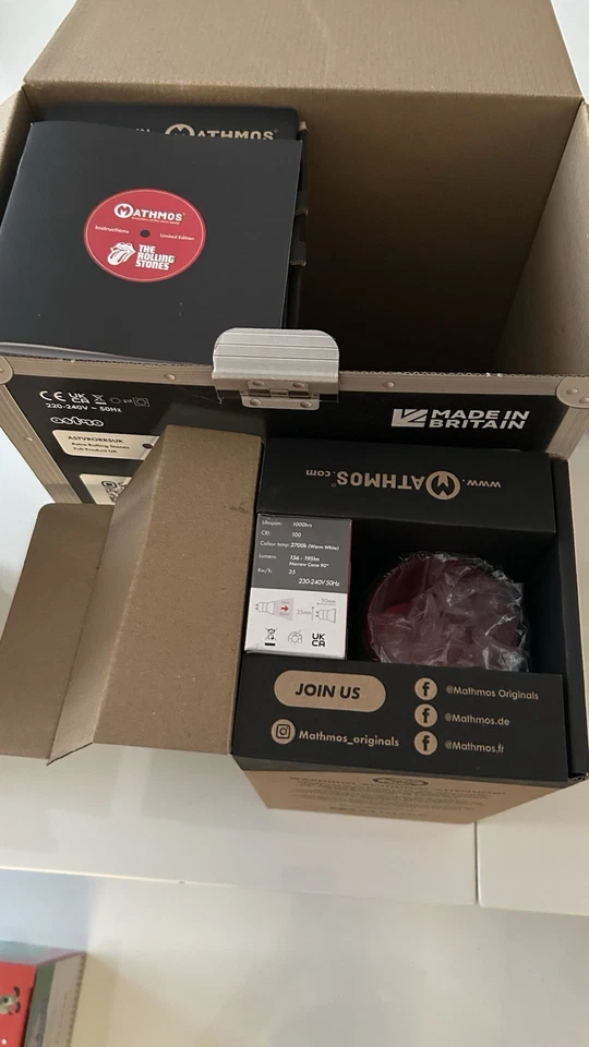 Mathmos Astro Lava Lamp. Rolling Stones Limited Edition - Image 2 of 4