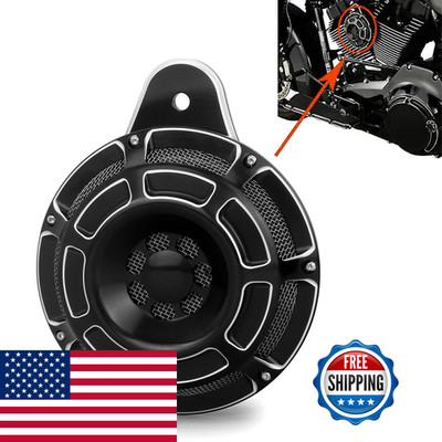 Toprametal Cnc Billet Aluminum Horn Cover For Harley Big Twin Street Glideroad