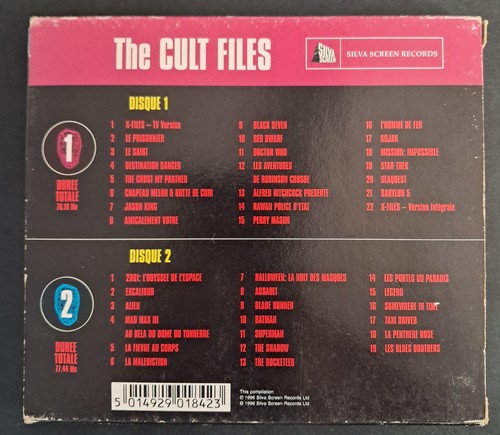 CD MUSIQUE THE CULT FILES SERIES/FILMS CULTES 40 TITRES D'OCCASION - Photo 2 sur 5