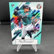 2025 Topps Pristine - Ben Williamson #140 Aqua Refractor /199 (RC)