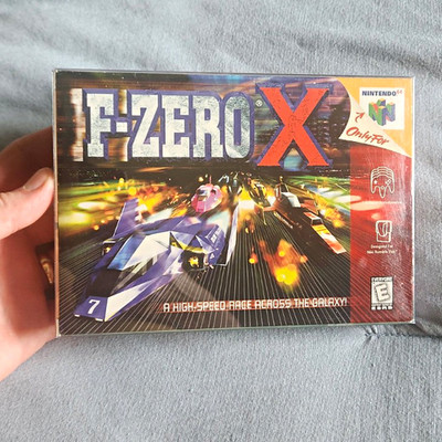 Nintendo F-Zero X (Nintendo 64, 1998) Racing, CiB, Very Mint