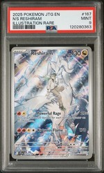 N's Reshiram 167/159 Journey Together Illustration Rare Holo