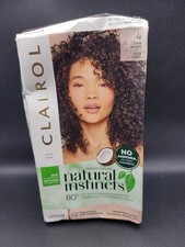 Clairol Natural Instincts Demi-Permanent Hair Dye 4 Dark Brown Hair Color