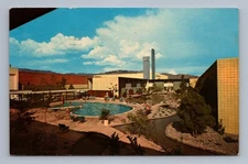 Vintage New Mexico Postcard ALBUQUERQUE White Winrock Hotel 1965