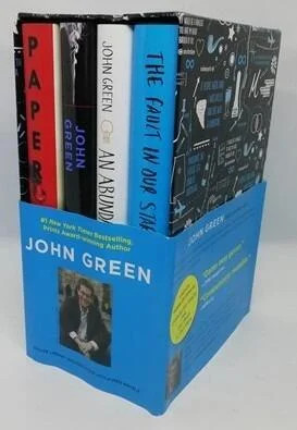 John Green DELUXE BOX SET Hardbacks Looking For Alaska Fault In Our Stars Signed