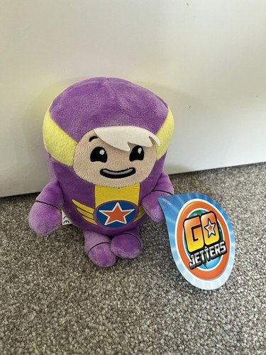 Juguete suave de peluche Go Jetters Xuli Personaje 2015 CBeebies Raro Nuevo con etiquetas Nuevo etiquetado