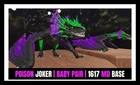 ARK Survival Ascended PvE WYVERN POISON JOKER  TOP 1617 EGG  PC/XBOX/PS5 ASA