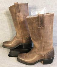 Women's Vintage Frye Campus Calvary Boots, 77412 SMK, Brown, size 5.5 made in US