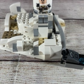 LEGO Star Wars: Hoth Attack 75138 Snow Base Build As Shown Incomplete