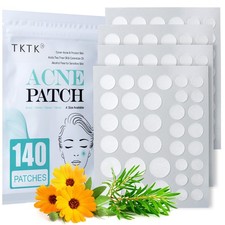 Pimple Patch Acne Patch, 4 Sizes 140 Patches Acne Absorbing Cover Patch, Hydr...