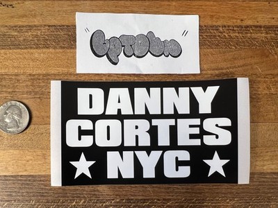 Danny Cortes NYC Sticker RARE! Tag Slap Graffiti Art Crew OTR MSK DMS CBS