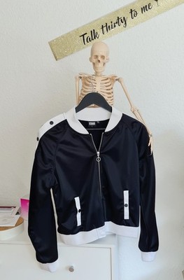 Urban Classics Ladies Jacket/Jacke, Damen, Größe L, schwarz-weiß, NEU  