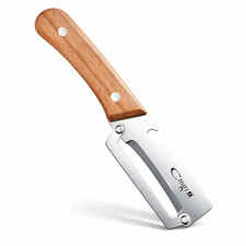 Stainless Steel Vegetable Peeler Wooden Handle Sharp Fruit Slicer Cutter Kitchen