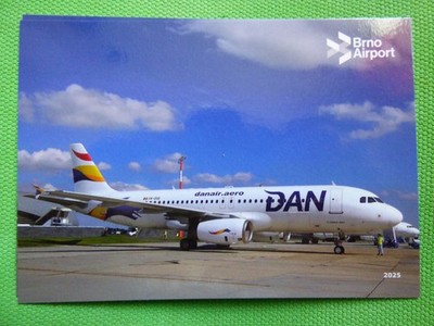 DAN AIR A 320 YR-DSE / BRNO AIRPORT 2025