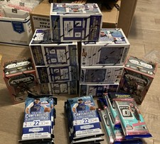 2020-21 Basketball 24-Piece LOT Fanatics Prizm Blaster Fat Pack Optic Contenders