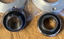 Two UC206-20 K 1-1/4" Free Spinning Axle Bearings
