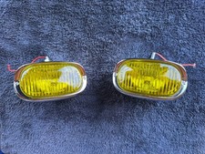 Posche 911912 128 Hella Front Chrome Fog Lights Oem Posche 911912 128 Hella Front Chrome Fog Lights Oem