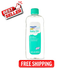 Equate Baby Oil with Aloe Vera and Vitamin E, 20 fl oz, Compare to Johnson's  Ba