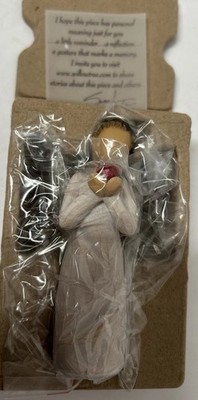 Willow Tree  You're the Best  Angel Holding Apple Ornament #27468