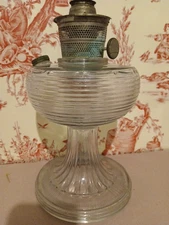 Aladdin Beehive Oil Lamp Model B Clear No Chips Or Cracks,No Wick See Photos